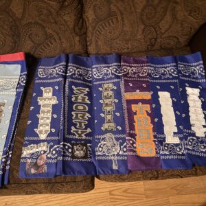 CUSTOM LINE DANCING BANDANAS