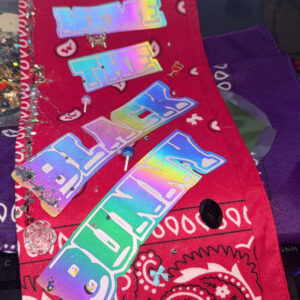 CUSTOM FLAGS BEDAZZLED